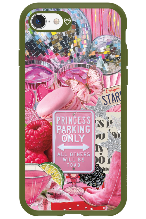 PINK PRINCESS - Apple iPhone 8