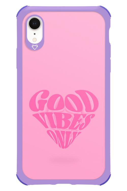 Good Vibes Heart - Apple iPhone XR