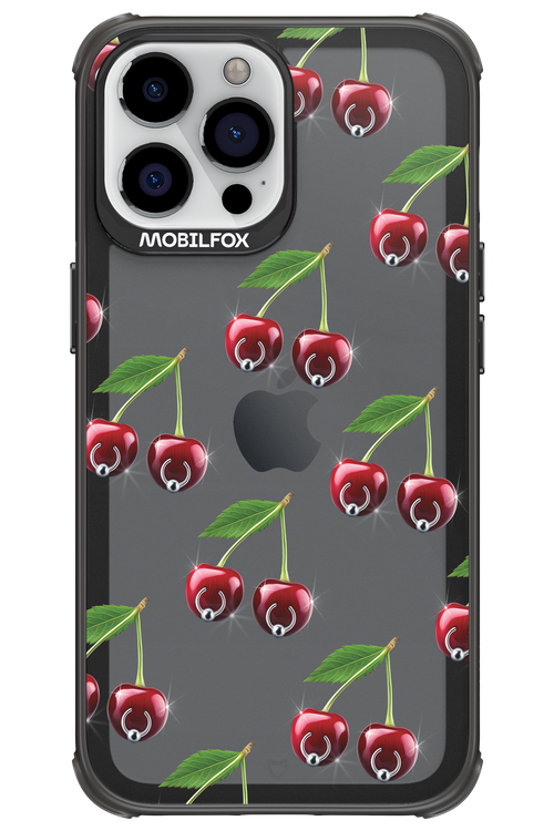 Spicy Cherries Transparent - Apple iPhone 13 Pro Max