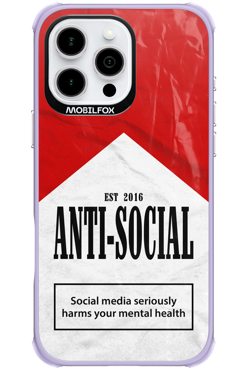 ANTI-SOCIAL II 2.0 - Apple iPhone 16 Pro Max