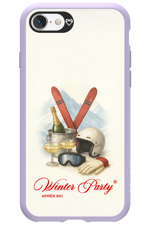 Winter Ski Party - Apple iPhone SE 2022