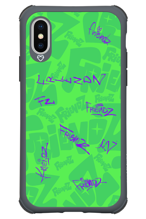 FRIENDZ Green - Apple iPhone XS