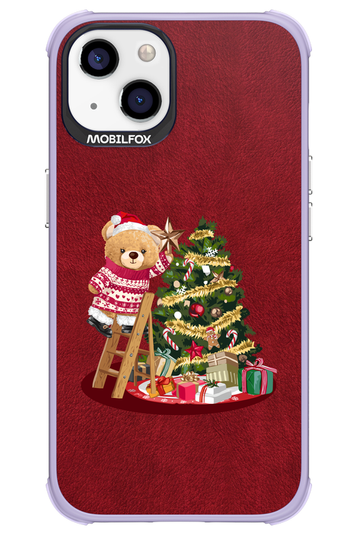 Christmas Bear (Burgundy) - Apple iPhone 13