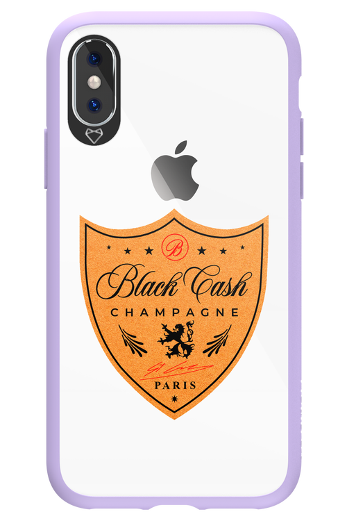 Black Cash Champagne - Apple iPhone X