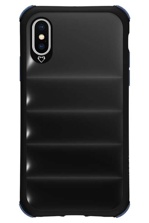 Black Puffer Case - Apple iPhone XS