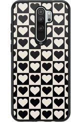 Checkered Heart - Xiaomi Redmi Note 8 Pro