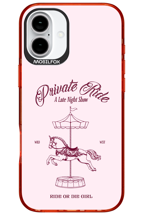 Private Ride 2.0 - Apple iPhone 16 Plus