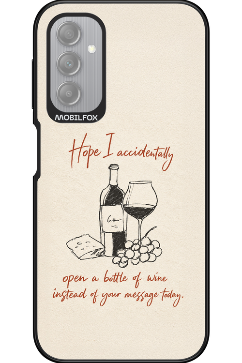 Bottle of wine 2.0 - Samsung Galaxy A14