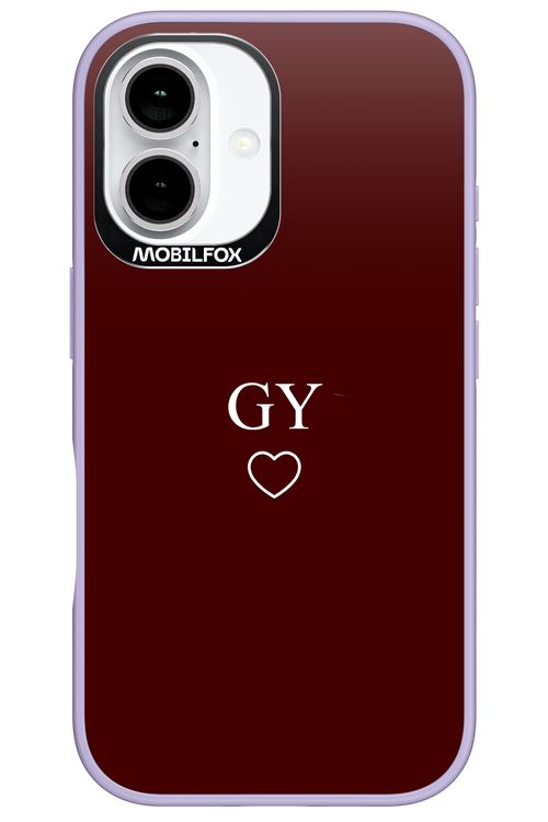 GY Burgundia 2.0 - Apple iPhone 16