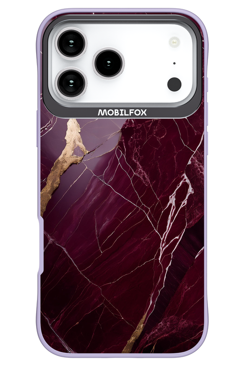 Burgundy Marble - Apple iPhone 17 Pro Max