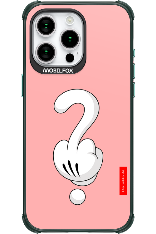 Fuck Hand (Pink) 2.0 - Apple iPhone 15 Pro Max