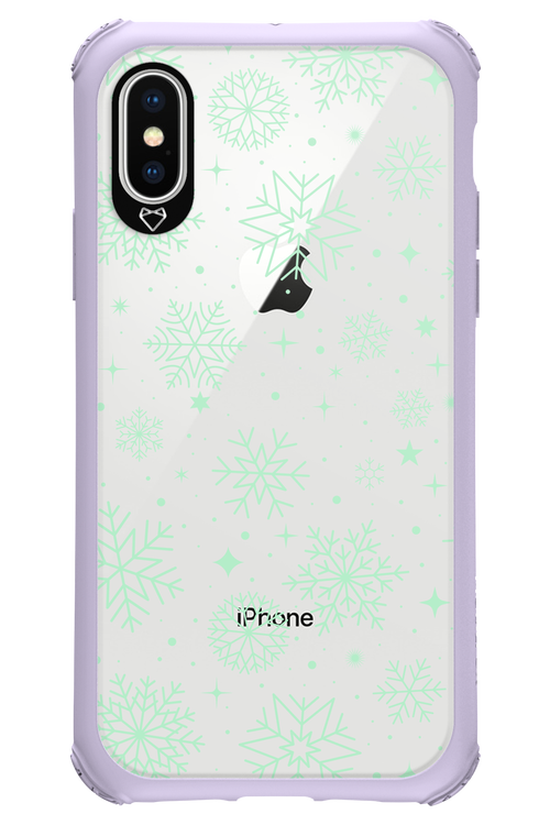 Tiffany's Snowflakes - Apple iPhone XS