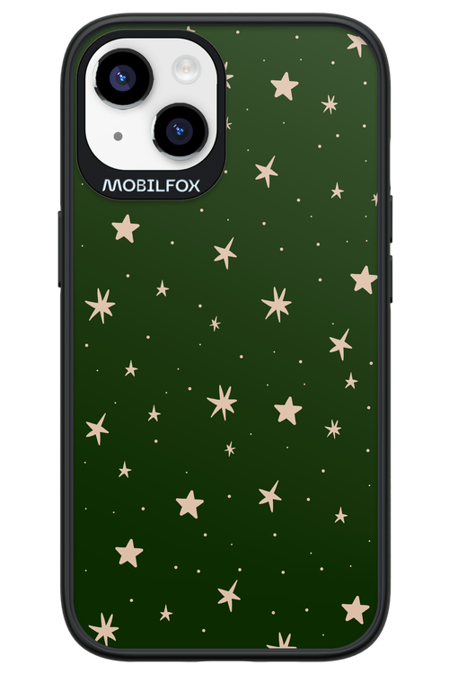 Forest Green Stars - Apple iPhone 14