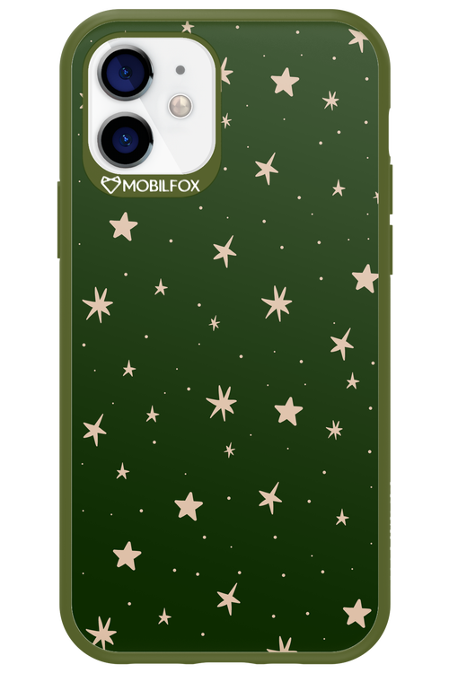 Forest Green Stars - Apple iPhone 12