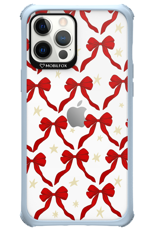 Bow & Stars (Transparent) - Apple iPhone 12 Pro Max