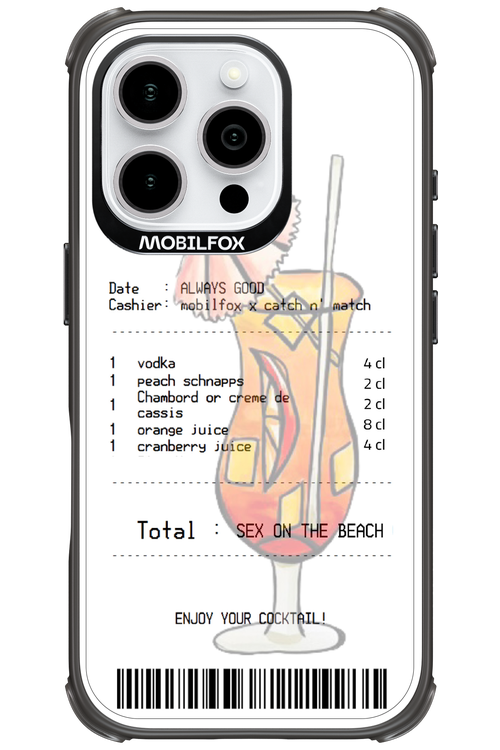 sex on the beach cocktail - Apple iPhone 16 Pro