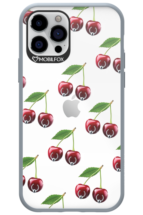 Spicy Cherries Transparent - Apple iPhone 12 Pro