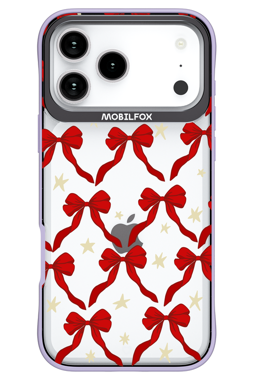 Bow & Stars (Transparent) - Apple iPhone 17 Pro Max